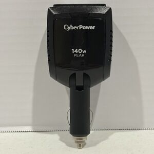 CyberPower 140W Car Power Inverter 12V DC to 120V AC Model M140BUC